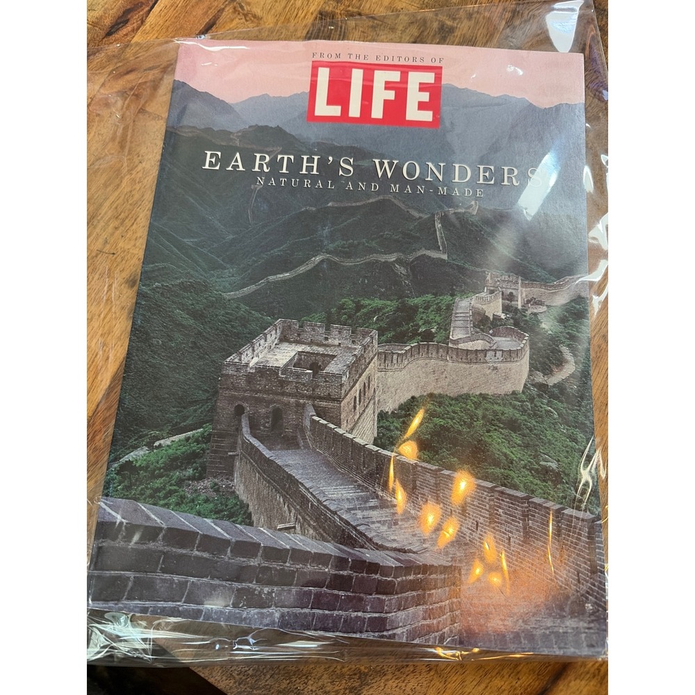 LIFE Earth's Wonders Natural and Man-Made Photography Coffee Table Book